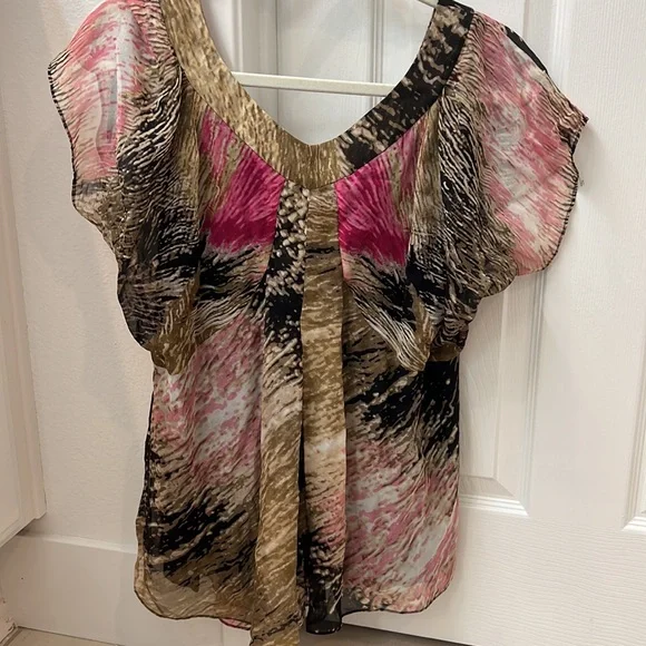 Diane Von furstenberg beautiful silk top - Picture 4 of 4